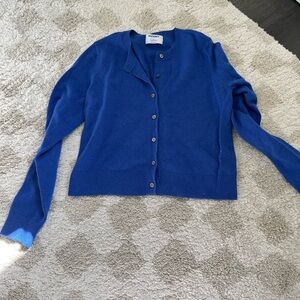 Old navy bright deep blue cardigan